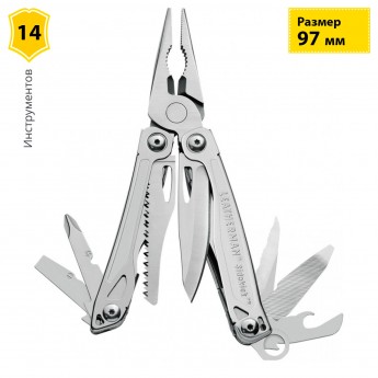Мультитул LEATHERMAN SIDEKICK 831439 с нейлоновым чехлом